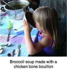 Broccoli soup gives good support to lignans in the fight against malignant disease.