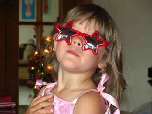 Crazy grandkids in a pantomime. Crazy grandkids in a pantomime.