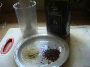 Tahini made with flax and sesame seeds. Tahini made with flax and sesame seeds.