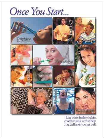 Once you start poster. Once you start poster.