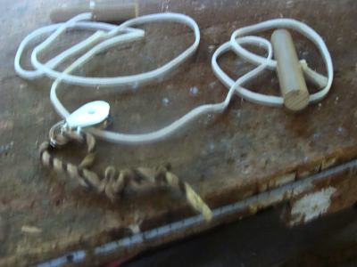 Fully assembled shoulder exerciser.