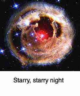 The Starry Night nebula might look like hip arthritis. The Starry Night nebula might look like hip arthritis.