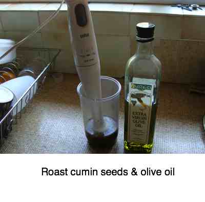 What is cumin with a stick blender.