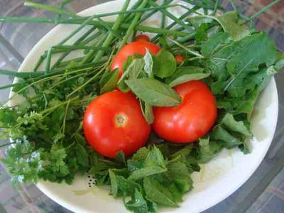 This is what your lunch should like with one slice of bread. 