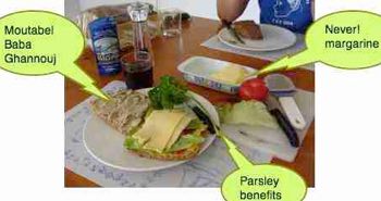 Get into new foods like making your own hummus or baba ghannouj. 